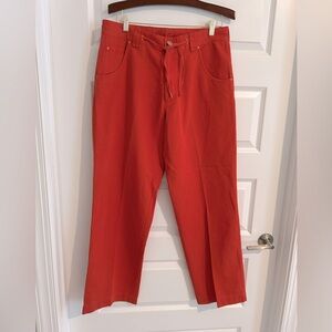 Robert Graham Pants Orange Coral Size L